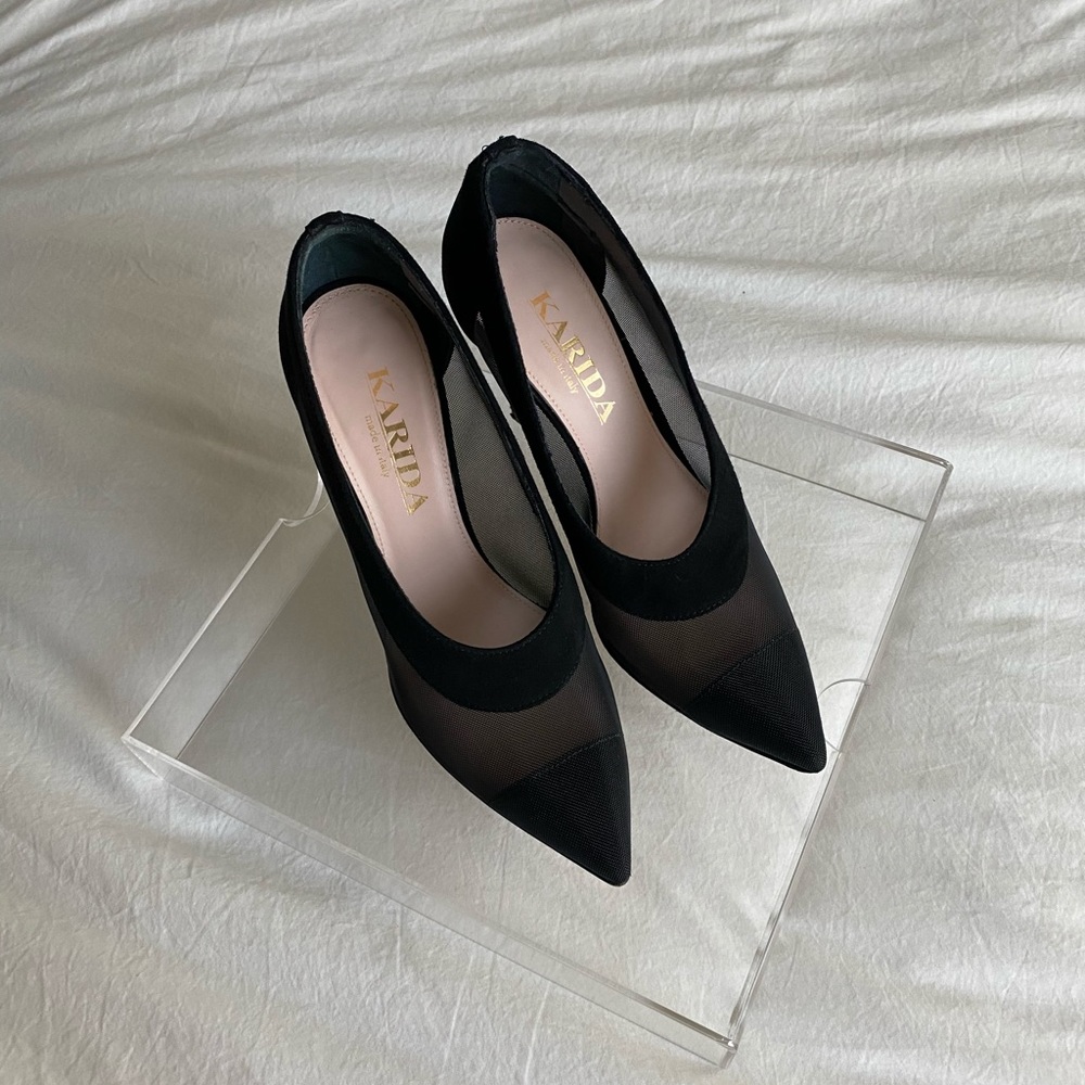 Italian brand Black heels - Picture 4 of 9